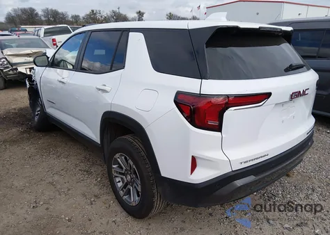 2026 GMC Terrain Fwd Elevation from USA, damaged, VIN 3GKALMEG9TL214764